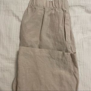 Linen Wide Leg Pants